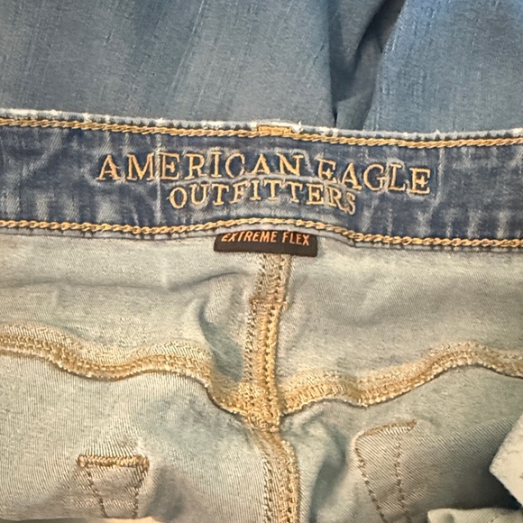 American Eagle Outfitters Men's Straight Blue Jeans - Picture 2 of 5